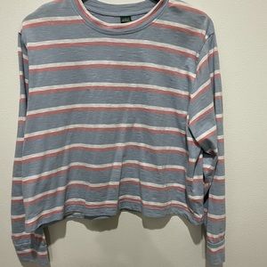 Wild fable cropped shirt